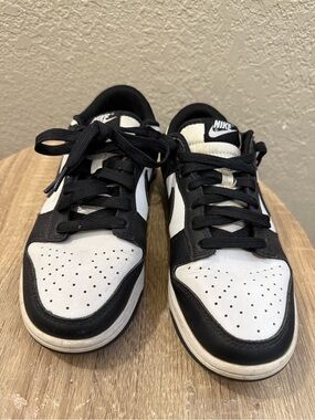 Nike Black and White Low-Top Sneakers